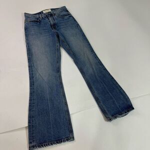 The GREAT. Western Crop Jean Women’s 24 Medium Wash Denim Fall